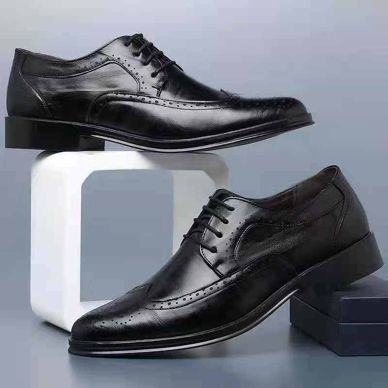 Men'S Grooming Oxford - Новые летние мужские туфли-оксфорды броги с