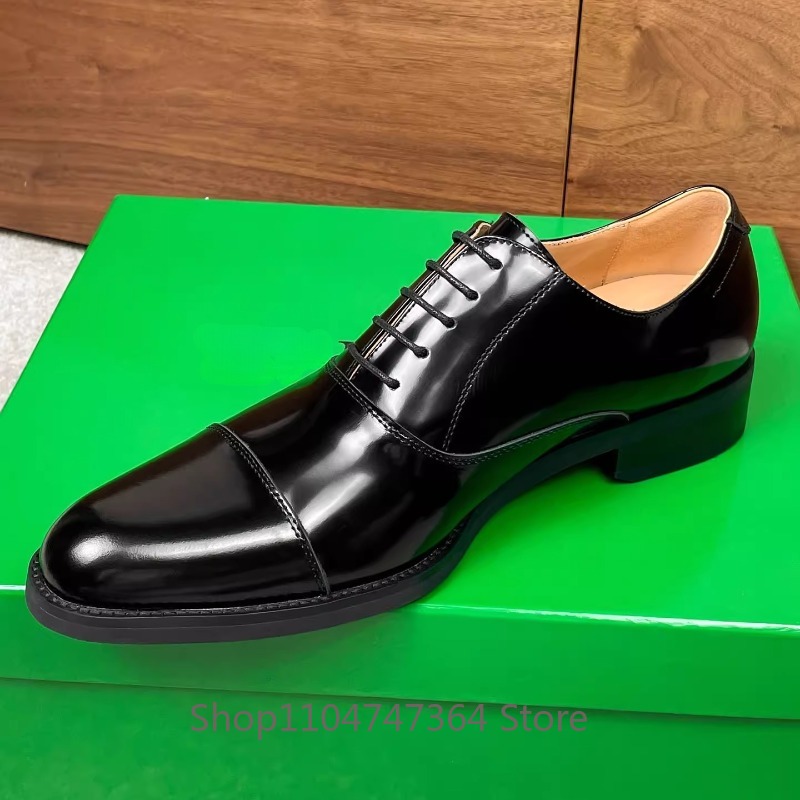 Men'S Grooming Oxford - Британские элитные деловые туфли-оксфорды для мужчин,
