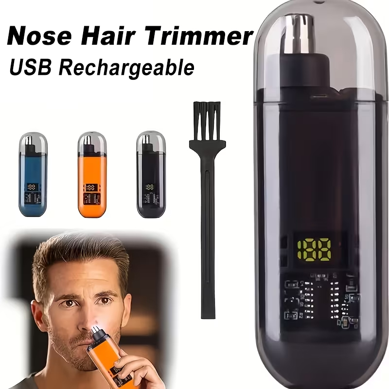 Eyebrow Razor Trimmer - Перезаряжаемый электрический триммер для носа, удалитель