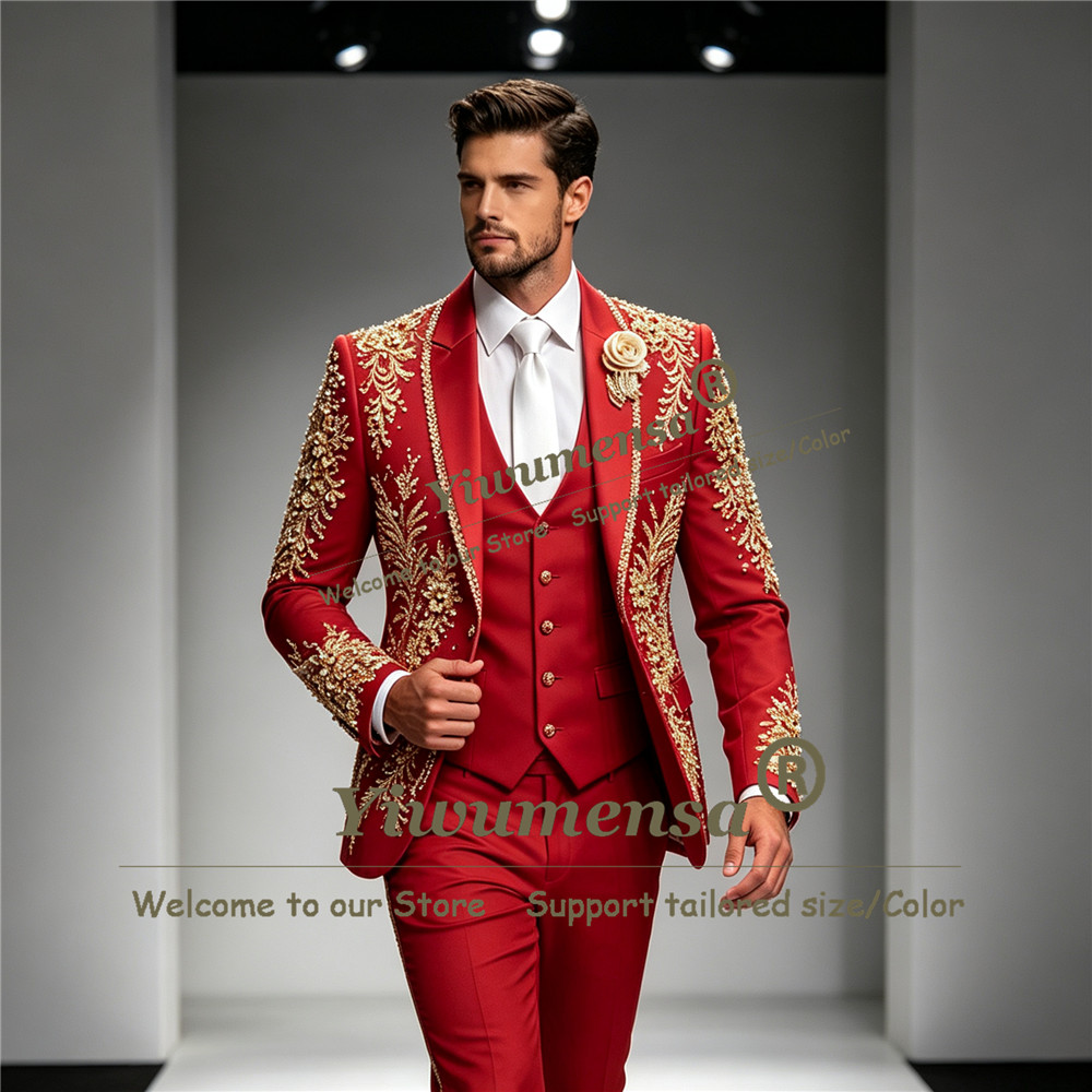Роскошный мужской костюм с кри – обзор и цена Men Grooming Outfit