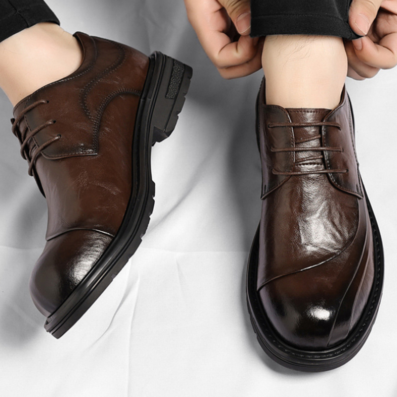 Коричневые туфли из натурально – обзор и цена Men'S Grooming Oxford