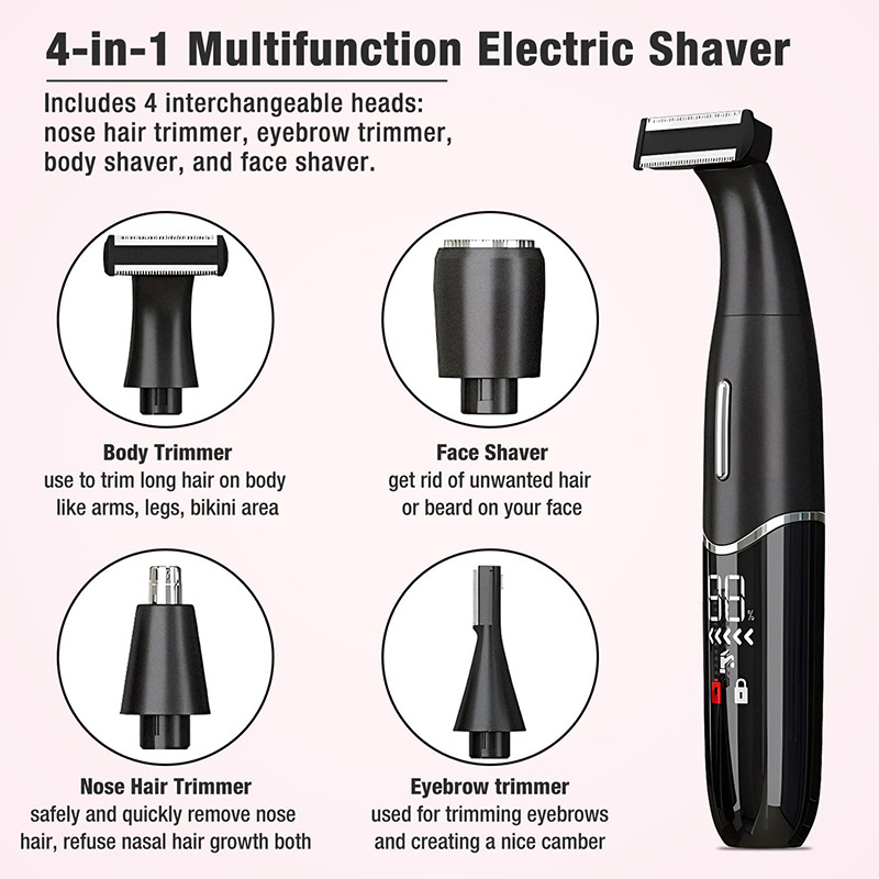 Интимные зоны, стрижка, прециз – обзор и цена Eyebrow Razor Trimmer