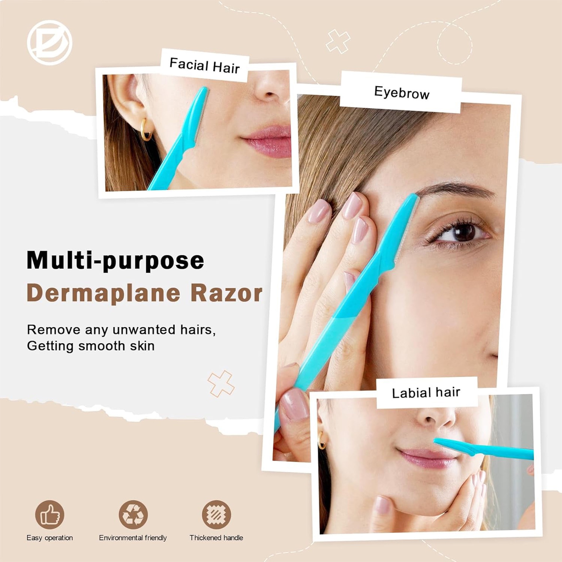 Набор из 5/10/30/40 бритв для  – обзор и цена Eyebrow Razor Trimmer