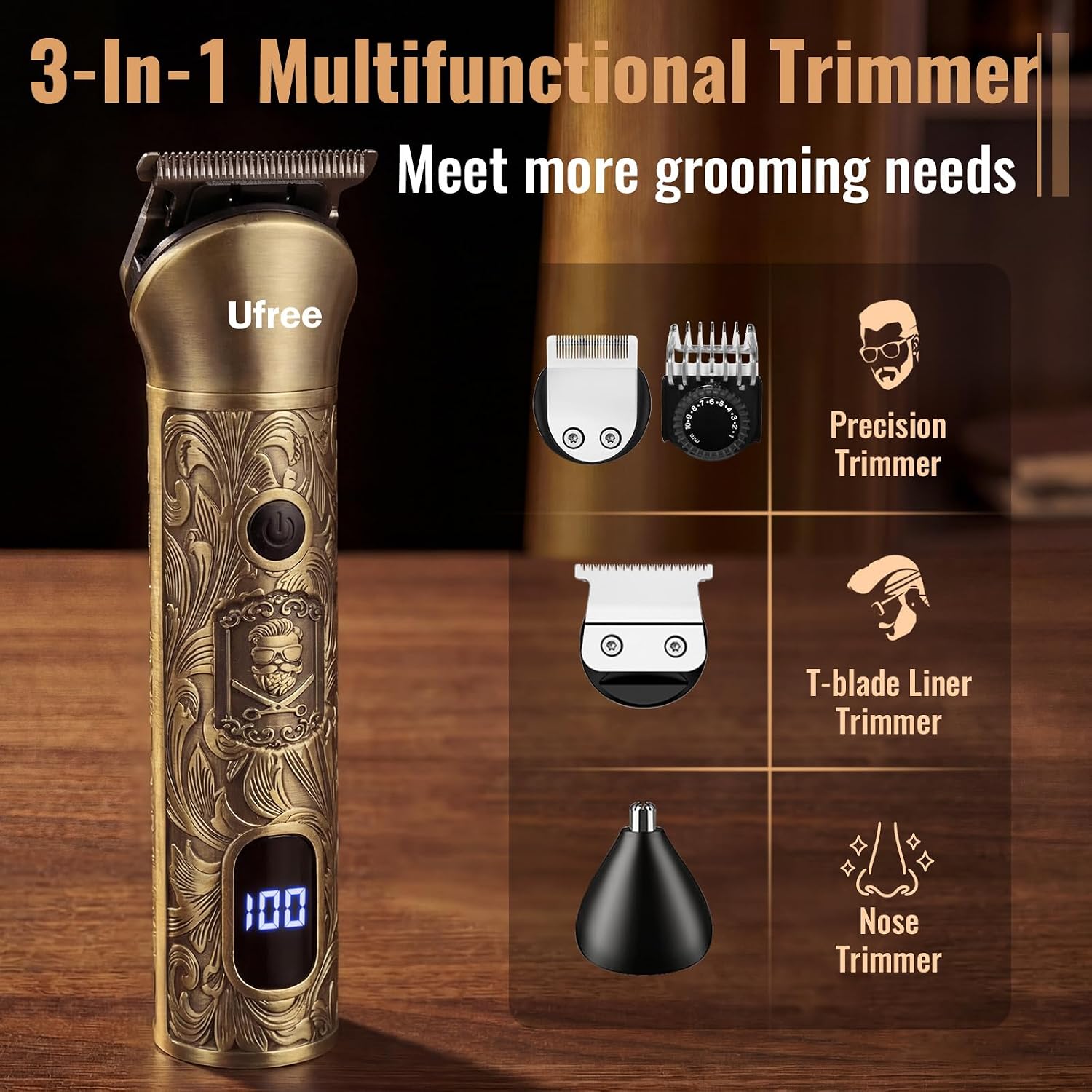 Триммер для бороды и машинка д – обзор и цена Men'S Grooming Products Kit